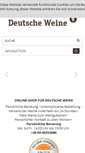 Mobile Screenshot of deutsche-weine.com